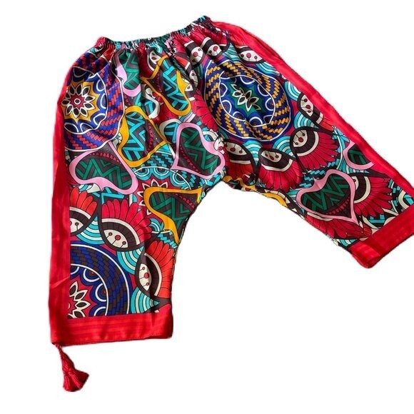 BOHO Casual Women's Pants Hippie Drawstring Pant Boho Yoga Baggy Harem Trouser - Picture 3 of 11